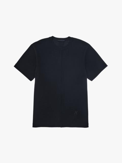 RIB KNIT LOGO TEE