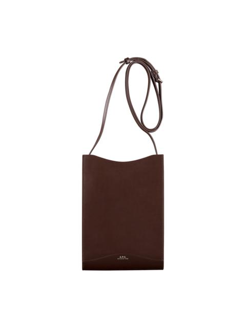 A.P.C. Jamie large neck pouch