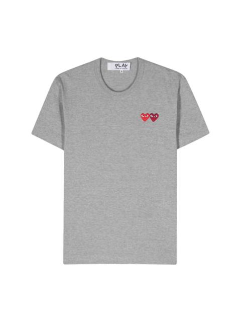 Comme des Garçons PLAY heart-patch cotton T-shirt