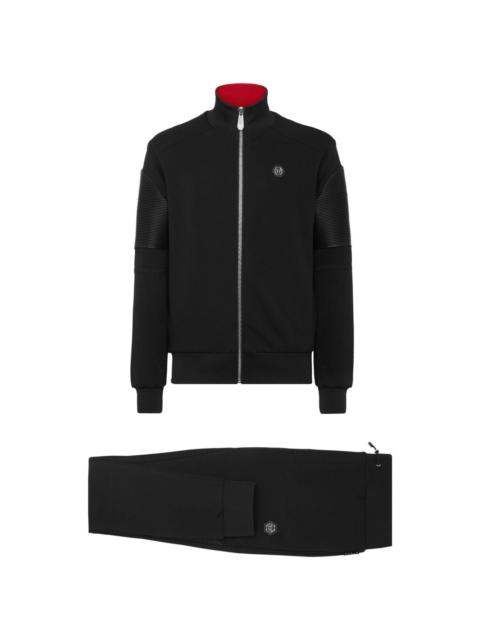 PHILIPP PLEIN Constructed cotton tracksuit (set of two)