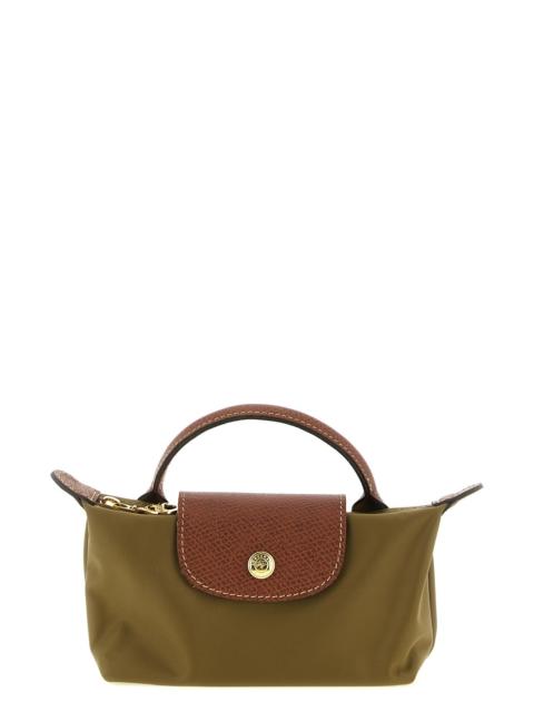 Longchamp Clutch Bag With 'Le Pliage Original' Handle