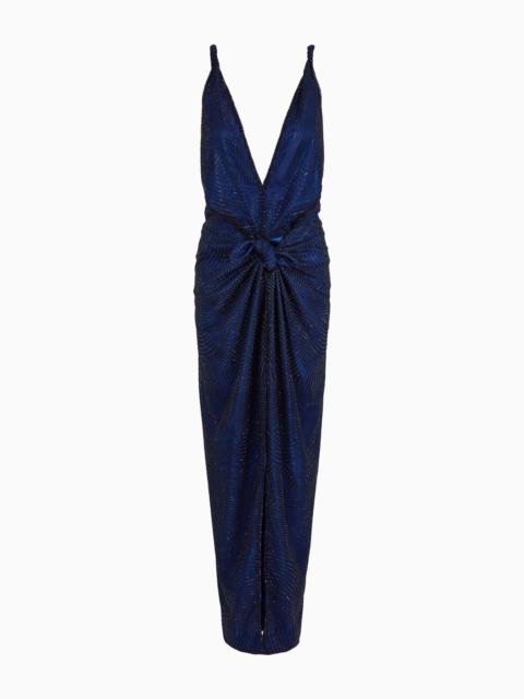 GIORGIO ARMANI Embroidered long dress