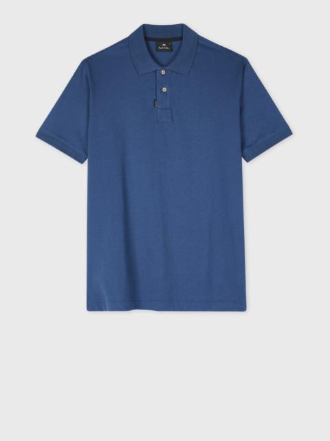 Paul Smith Blue Organic Cotton Polo Shirt