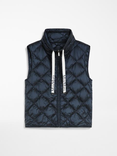 Max Mara TREGIC Water-repellent canvas padded gilet