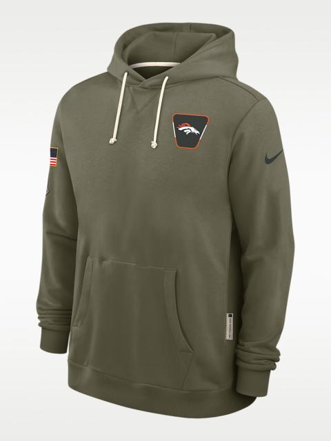Nike Denver Broncos Salute to Service Sideline Dominant Force Men's Nike Dri-FIT NFL Pullover Hoodie