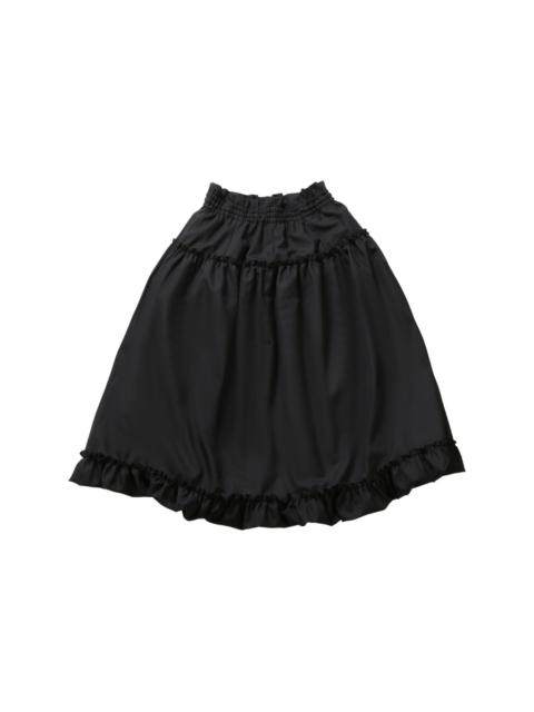 Noir Kei Ninomiya wool midi skirt