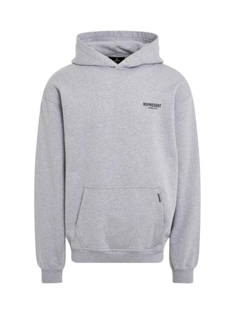 REPRESENT New Represent Owners Club Hoodie in Ash Grey/Black