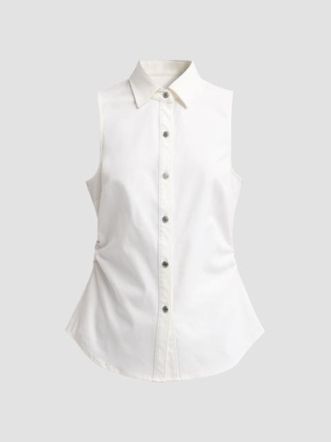 rag & bone Women's Leah Airflex Sleeveless Shirt - White