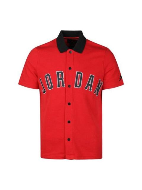 Jordan Men's Jordan Dna Distorted Basketball Sports Short Sleeve Red T-Shirt AJ1111-687
