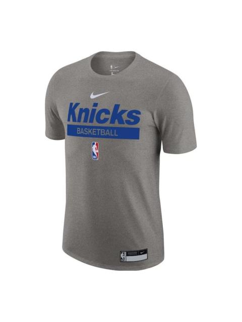 Nike Nike x NBA New York Knicks T-Shirt 'Grey' DR6478-063