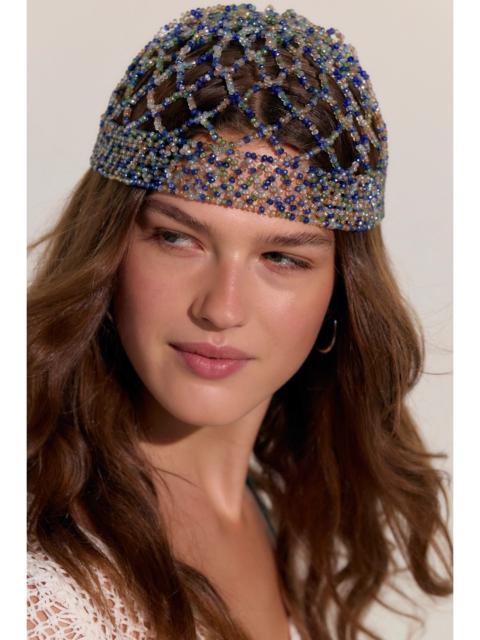FREE PEOPLE Muse Beaded Disco Cap