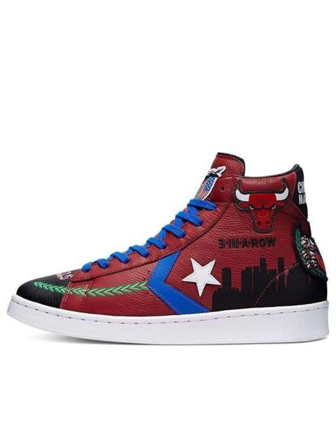 Converse Chinatown Market x Pro Leather High 'Bulls Championship Jacket' 171241C