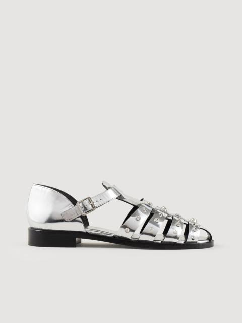 Sandro Olyma studded sandals