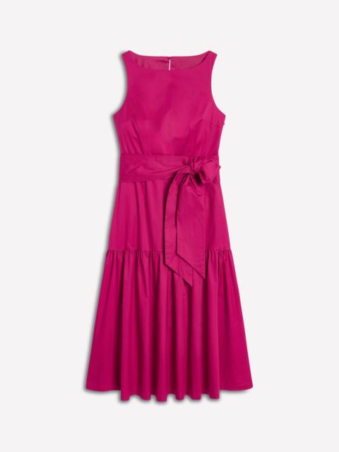 BODEN Deep Tier Fit & Flare Dress-Cherry Jam