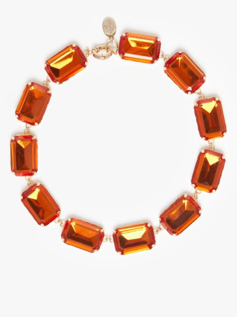 Max Mara Necklace with bezels