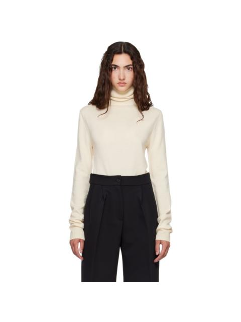 The Frankie Shop Yellow Eve Thin Turtleneck Sweater