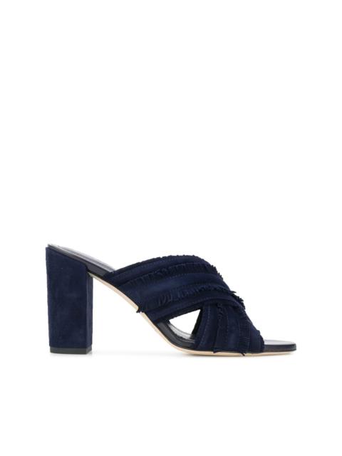Tod's fringed suede sandals