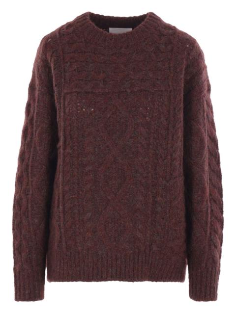 Isabel Marant cable-knit wool sweater
