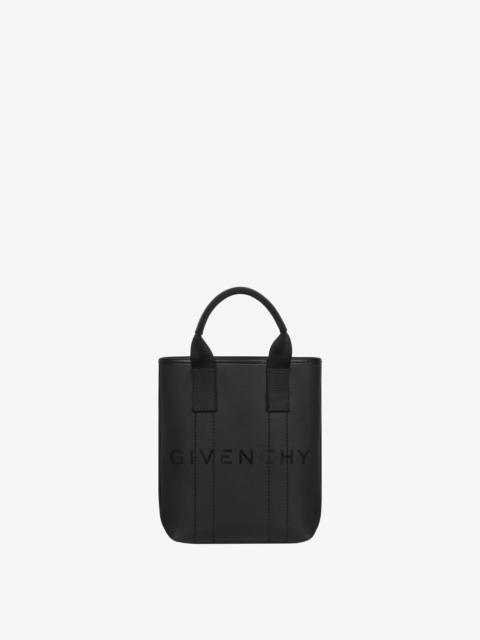 Givenchy SMALL G-ESSENTIALS TOTE BAG IN COATED CANVAS