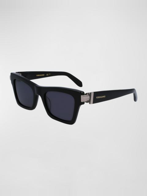 FERRAGAMO Prisma Acetate Cat-Eye Sunglasses