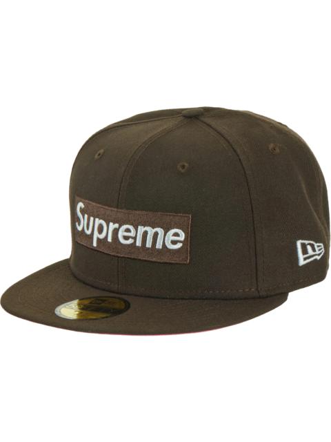 Supreme Supreme No Comp Box Logo New Era Brown