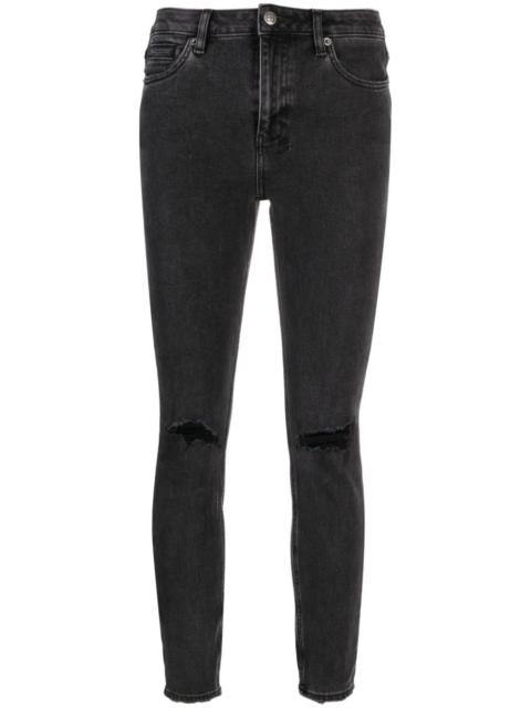 Ksubi Spray On Hell Cat cropped jeans