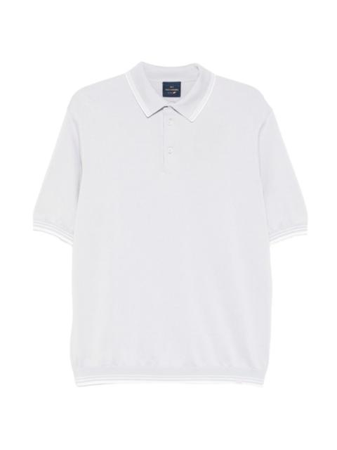 Paul & Shark stripe-trim polo shirt