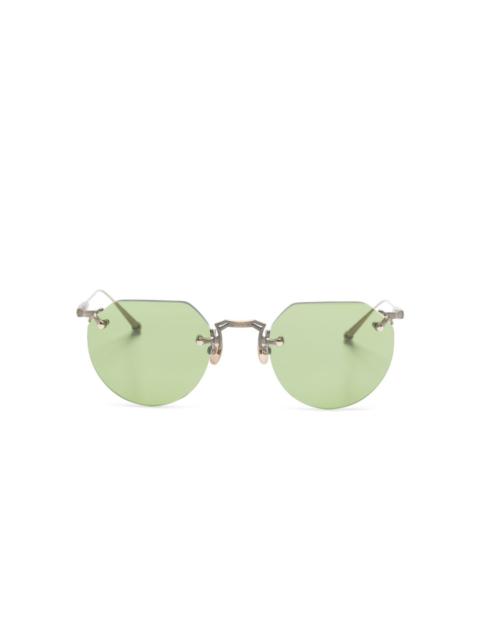 MATSUDA M5003 geometric-frame sunglasses