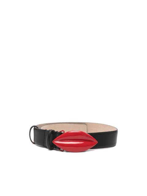 FIORUCCI lips-buckle belt