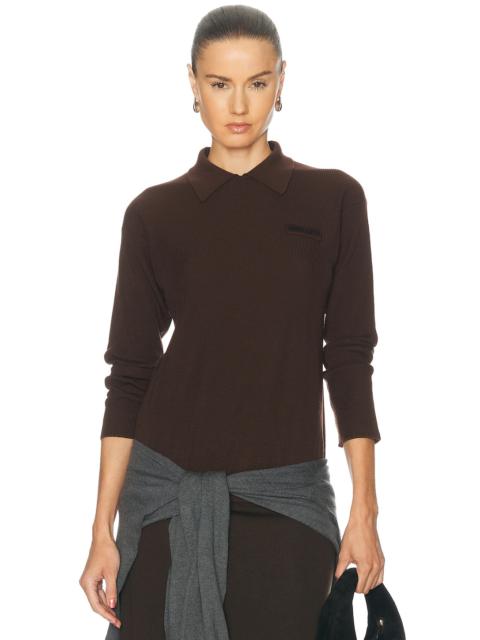 Miu Miu Wool Ribs Sweater