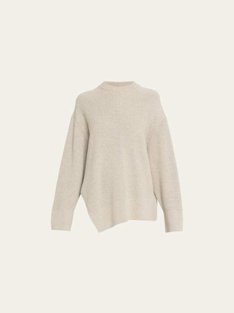 Studio Nicholson Asymmetric Ribbed Sweater