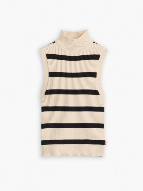 TULIP MOCKNECK TANK TOP