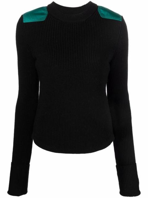 Isabel Marant two-tone knitted jumper