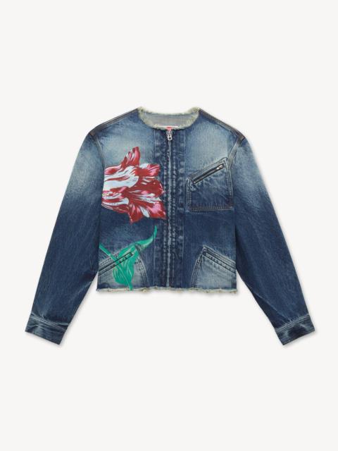 KENZO 'KENZO Tulip' chore jacket in japanese denim
