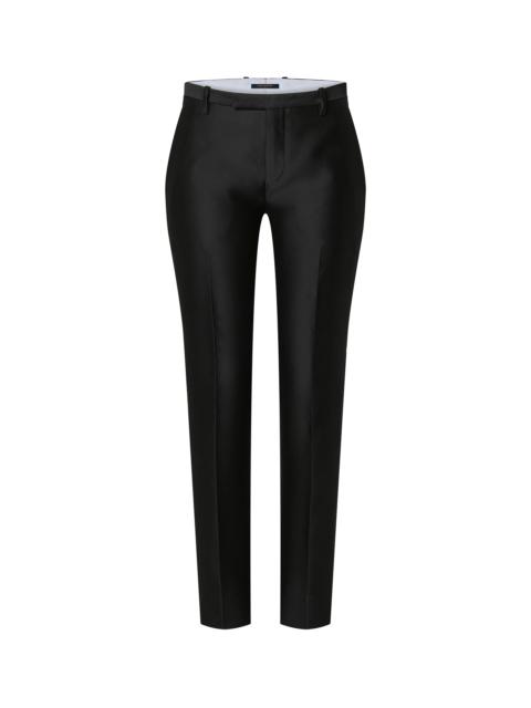 Louis Vuitton Silk-Cotton Suit Pants