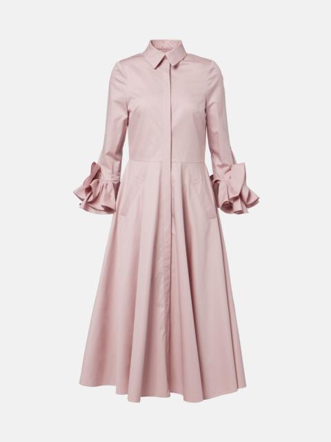 Safiyaa Belisse cotton poplin shirt dress