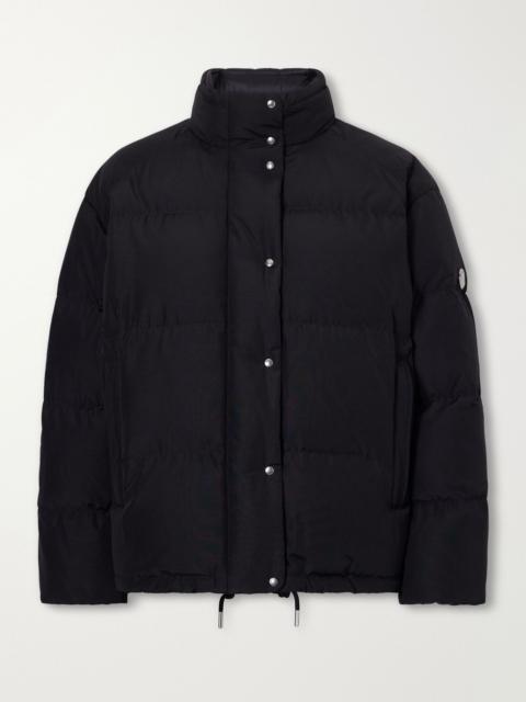 Moncler Verone quilted shell down jacket Black