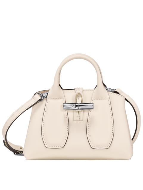 Longchamp Le Roseau XS Handbag Ecru - Leather