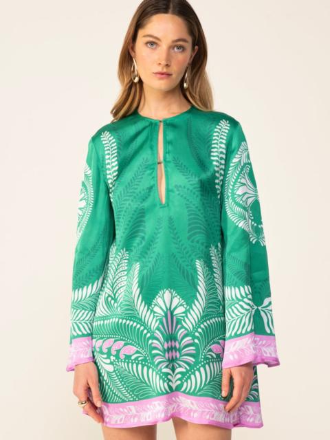 Poupette St Barth Mini Dress Gia - Green Oolong