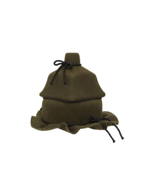 HENRIK VIBSKOV CHRISTO WRAP HAT - MOSS GREEN