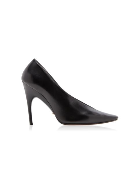 BALENCIAGA Duchesse Leather Pumps black