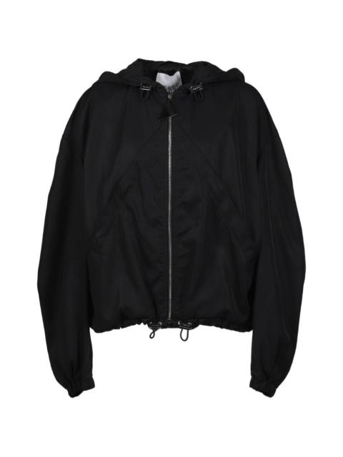 THE ATTICO hooded balloon-fit bomber jacket