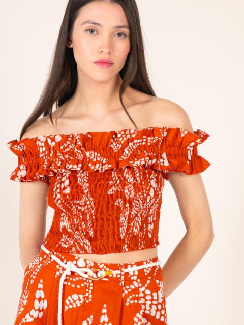 Poupette St Barth Top Alitza - Paprika Austral