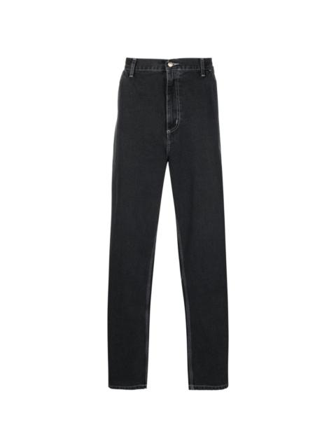 mid-rise relaxed-fit jeans