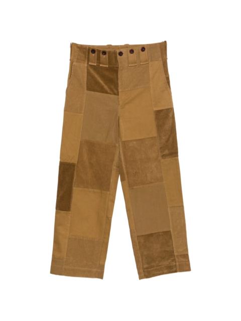 Junya Watanabe MAN Junya Watanabe Patchwork Corduroy Trousers