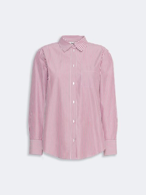 Max Mara ANTHEA Classic cotton shirt - BORDEAUX