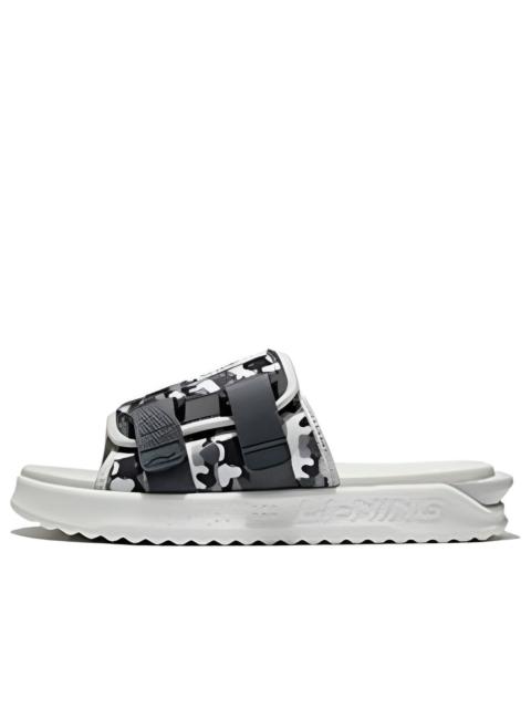 Li-Ning Li-Ning Fashion Slides 'White Black Camo' AGAS011-3