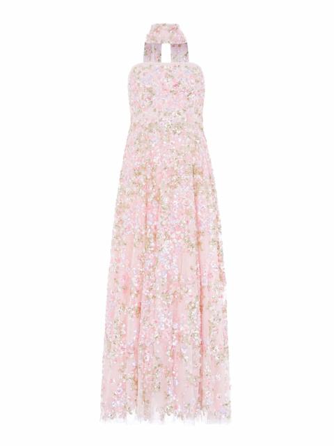 Needle & Thread Dream Garland Strapless Gown