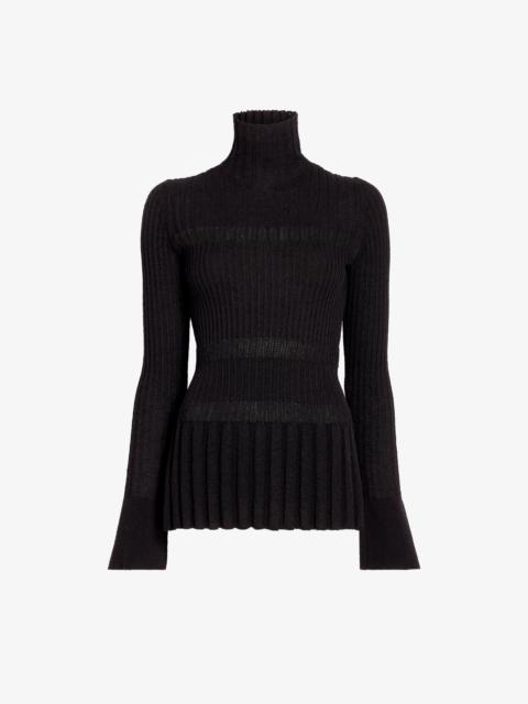 Proenza Schouler Rosario Top in Textured Merino Wool