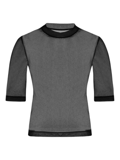 ROSETTA GETTY sheer mesh top
